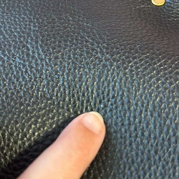 Coach Rouge 25 Black Pebbled Leather - Picture 13 of 14